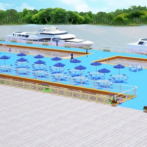 Factory Supply Attractive <strong>Price</strong> <strong>Plastic</strong> Water Cubes Float <strong>Pontoon</strong> <strong>Floating</strong> <strong>Dock</strong> for Jet Ski - Product Image 4