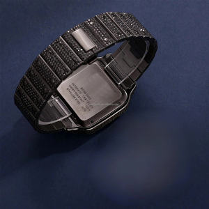 Montre automatique de luxe unisexe FIFE modèle 003, mouvement mécanique ETA, diamants Moissanite VVS, cadran en acier inoxydable fait main, style Hip Hop - Product Image 4