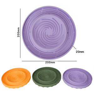 <span class=keywords><strong>Silicone</strong></span> vật nuôi chậm thực phẩm Tấm chậm thực phẩm Mat mèo và chó liếm chống nghẹt thở Câu Đố hút Cốc ăn thịt - Product Image 2