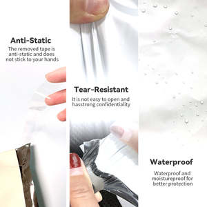 Sobres de Envío Ecológicos Personalizados de Polietileno Rosa, LDPE de 3 Capas, Resistentes a Desgarros e Impermeables, para Ropa, Reciclados - Product Image 3