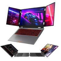 Ordinateur portable OEM 16 pouces à triple écran, écran tactile 10,5 pouces, Intel Core I5-12450H, 1920x1200, Windows 11 Pro, sans fil, SSD, anglais
