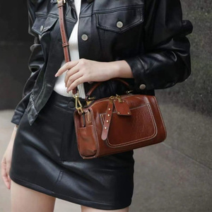 Nouveau Sac à Main Tendance en Cuir Véritable pour Femme – Sac Bandoulière Coussin Chic pour Dames – Pochette Cosmétique Élégante - Product Image 4