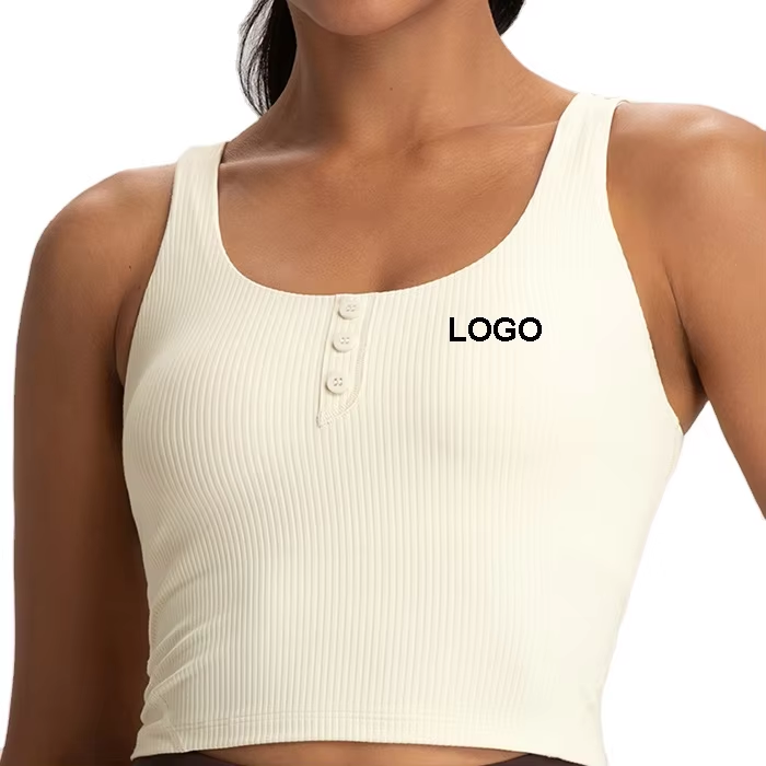 Women's Sports Yoga Vest Fashion Slimming Beautiful Back Bra Breathable Spandex Outer Wear For Running Fitness Sportswear
