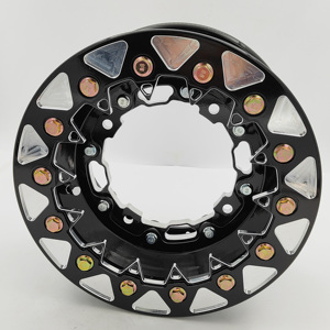 Velg ATV 10 inci 4/156, 10x5, Offset 3+2, Velg Beadlock 3 Bagian Cocok untuk Yamaha Raptor 700 Yfz 450 Suzuki Ltr 450 Ltz400 - Product Image 2