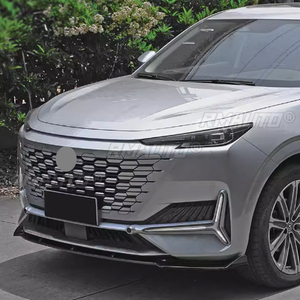 Front Bumper Lip Spoiler Diffuser <b>Splitters</b> Body Kit Aprons Cover Guard Trim for CHANGAN UNI-K UNIK 2021-2023 - Product Image 5