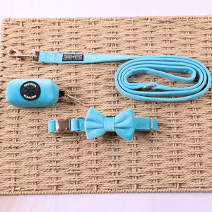 Okeypets, venta al por mayor, correa para perro con logotipo privado personalizado de terciopelo colorido con gancho de Metal para entrenar, caminar y correr - Product Image 4