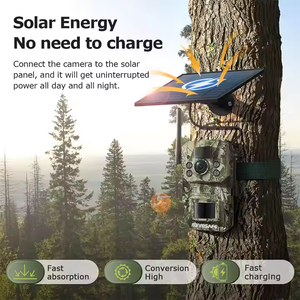 <span class=keywords><strong>2025</strong></span> Neue 3MP 2K Outdoor <span class=keywords><strong>IP</strong></span> Netzwerk Solar Jagd spiel kameras 4G GPS Tracking Zwei-Wege-Audio Nachtsicht SD-Karte für Wild Trail - Product Image 3