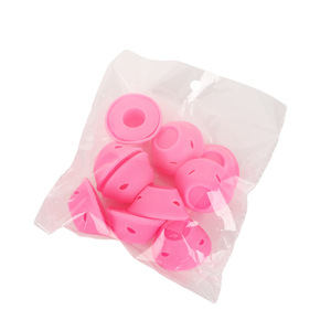 In stock silicone hair curler, mushroom <b>bell</b> hair curler, gentle on hair, heat-free hair curler, bangs styling tools wholesale. - Product Image 4