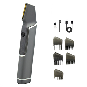 C & C تصميم جديد قابل للتعديل طول صفر فتل USB قابلة لإعادة الشحن آلة تشذيب الشعر الرجال - Product Image 2