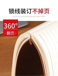 Cuadernos de cuero PU A4 en espiral al por mayor útiles escolares gruesos libretas con cubierta de diario papelería elegante - Product Image 5