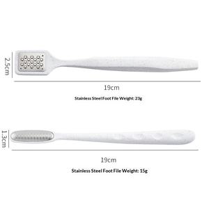 Nuevo Lima de Callos Reutilizable de Paja de Trigo para <span class=keywords><strong>Pies</strong></span>, Lima de <span class=keywords><strong>Uñas</strong></span> y Raspador de <span class=keywords><strong>Pies</strong></span> Pequeño para Piel Muerta - Product Image 2