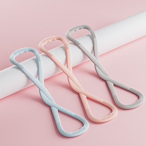 Bande de résistance en forme de 8, 15lb, en silicone, durable, pour exercices du dos, équipement d'entraînement de yoga à domicile pour adultes, EB12 - Product Image 3