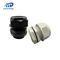 Xingtaida M20 M25 M40 noir blanc Nylon presse-étoupe connecteur IP68 étanches en plastique glandes de câble