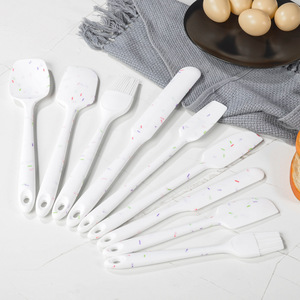 Molde de Silicona de Grado Alimenticio Resistente al Calor, Antiadherente, Resistente a Altas Temperaturas, Ecológico, Duradero, Juego de Espátulas para Confeti, Apto para Hornear - Product Image 5