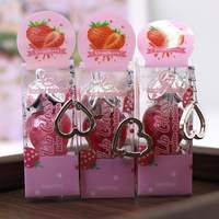 Nouveau Gloss à Lèvres Fraise Modèle Lucky en Gros avec Collier – Ensemble de Gloss à Lèvres 3 Couleurs Teintant – Maquillage Bracelet et Brillant à Lèvres