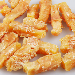 Alimento Natural y Saludable para Mascotas, Golosinas para Perros, Alto en Proteínas y Bajo en Grasas, Patata Dulce Enrollada con Pollo, Bocadillos Secos para Perros, Venta al por Mayor OEM ODM - Product Image 3