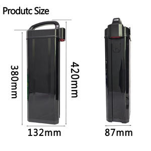 Batería Mihogo Mini <span class=keywords><strong>ONE</strong></span> de 48v 16ah 20Ah 25Ah 30Ah para Bicicleta Eléctrica Fiido T1 T2 Pro T3, Engwe X5s X5, Wallke H7 H9 H6 ST - Product Image 2