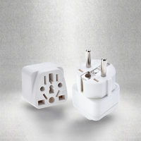 Adaptateur de voyage européen WD-9 Prise Schuko Universel pour Allemagne France Danemark Certifié CE Sortie CA OTP 100% OEM