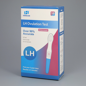 Frauen <span class=keywords><strong>Home</strong></span> Testing Urin Ovulation Predictor Fruchtbarkeit stest Kit LH Ovulation Teststreifen - Product Image 5