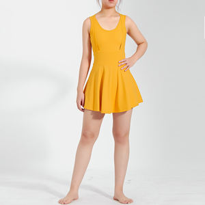 Sommer Schnelltrocknende Aktive Sportbekleidung Golf-Tennis-Kleid Damen-Outfit Tennis-Sportkleid Mit Shorts - Product Image 4