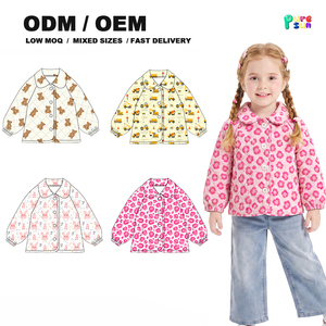 Giacche Imbottite per Bambine Puresun, Abbigliamento Invernale per Bambini all'Ingrosso, OEM ODM, Cappotti Caldi con Logo Personalizzato Stampato - Product Image 1