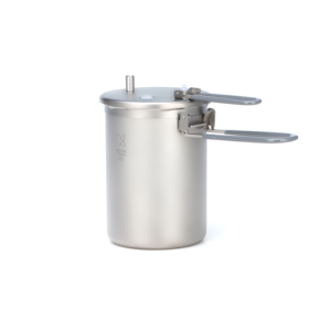 Juego de utensilios de cocina de titanio sostenibles modernos, ollas de Metal para acampar y <span class=keywords><strong>olla</strong></span> <span class=keywords><strong>a</strong></span> presión para acampar, senderismo, Picnic, cocina al aire libre - Product Image 1