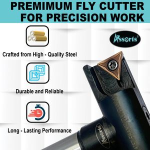 Assorts 4" Indexable Fly Cutter 3/4" Straight Shank TCMT1604 Insert For Cnc <b>Machining</b> Center - Product Image 5