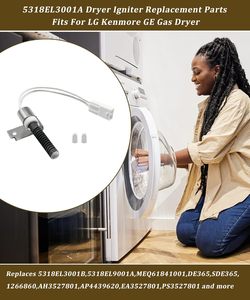Piezas de Repuesto de Alta Calidad para <span class=keywords><strong>Secadora</strong></span> 5318EL3001, Encendedor Eléctrico para <span class=keywords><strong>Secadora</strong></span> <span class=keywords><strong>LG</strong></span>, Repuesto para Uso Doméstico y Hotelero - Product Image 6