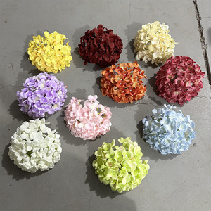 ดอกไฮเดรนเยียจำลองยี่ซวน ดอกไม้ไหมประดิษฐ์ คุณภาพสูง เหมาะสำหรับตกแต่งงานแต่งงาน - Product Image 2