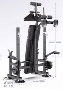 <span class=keywords><strong>Banc</strong></span> <span class=keywords><strong>de</strong></span> musculation réglable multifonctionnel en métal pliable <span class=keywords><strong>de</strong></span> haute qualité, durable, pour la musculation - Product Image 6