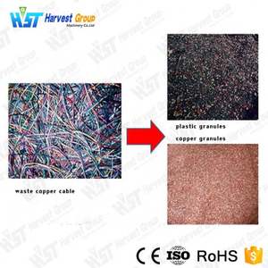 Hautement recommandé Mini câble granulateur Machine 600-800 kg/h fil de cuivre granulateur engrenage moteur moteur roulement noyau aluminium - Product Image 4