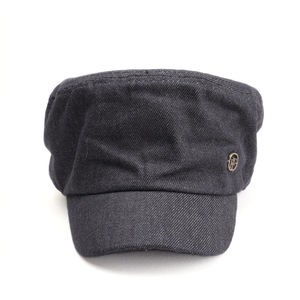 Msmc Denim Flat <b>Cap</b> For <b>Women</b> Cotton Yarn Button Front Casual Fashion Hat - Product Image 2