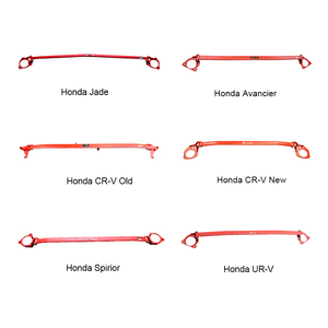 Barra del puntone anteriore tirante per Honda MK4 CRV 2012-2016 motore per <span class=keywords><strong>auto</strong></span> da corsa anteriore superiore torre puntone barra - Product Image 6