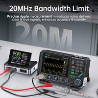 FNIRSI 2D15P Touch Screen Digital Oscilloscope Multimeter Signal Generator 3-in-1 Dual Channel 100MHz 500MSa/s 20000 Counts