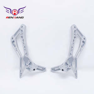 Reposapiés Inferiores para Motocicleta <span class=keywords><strong>Renhang</strong></span> de Alta Calidad, Fundición a Presión ADC12 Plateada, Pintados con Pintura en Aerosol, para Sistema de Carrocería de Motocicletas Loncin, 1 Año de Garantía - Product Image 6