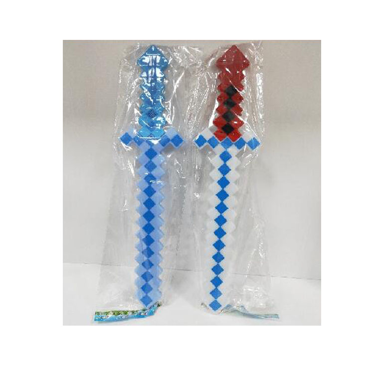 Игрушка со светодиодной подсветкой, подарок для детей, световой сабель, светодиодный пиксельный меч