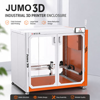Printer 3D JUMO Enclosed FGF Pellet, Mesin Pencetak 3D Granul Industri Format Besar 1000*1000*1000mm, Kecepatan Tinggi 500mm/s