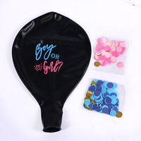 Ensemble de ballons pour révélation de sexe, décoration de fête d'anniversaire pour bébé, pour garçon ou fille