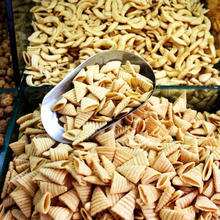 300กิโลกรัม Bugles Chip ทำให้อุปกรณ์สายการผลิตผู้ผลิตเครื่องทอดขนมกรอบ - Product Image 6