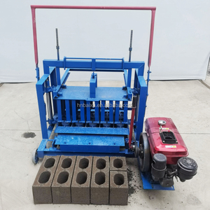 Machine à briques creuses mobiles élargie 3-45, alimentée au diesel, pour briques de ciment à cuisson libre - Product Image 3