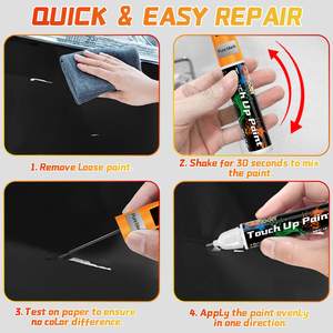WBG Stylo de peinture de retouche deux en un pour voiture pour réparer les rayures mineures de la peinture automobile - Product Image 5