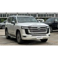 Body Kit untuk TOYOTA Land Cruiser 300 2022 Versi Low to High Sistem Bodi Mobil Termasuk Bumper Depan Belakang dengan Grille Eyebrows