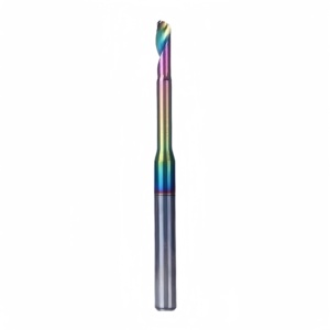 5mm Shank Factory Solid <strong>Tungsten</strong> Carbide Spiral Helical Single Flute Milling Cutter DLC Coated <strong>End</strong> <strong>Mill</strong> for Acrylic Aluminum Cut