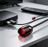 Câble récepteur infrarouge Mt-Ir05D 5M avec câble d'extension USB pour décodeur TV et lecteur multimédia