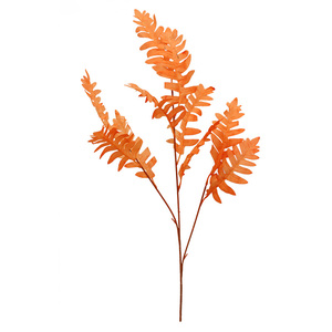 Arreglo de flores de techo suave con hojas de ciprés artificiales grandes, flores de boda <span class=keywords><strong>Nandina</strong></span> para decoración para salón de bodas, vegetación - Product Image 5