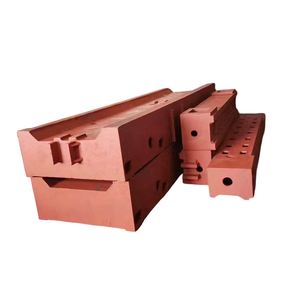 大型铸铁机床床身隐型模具铸造，带表面板支架和焊接测量工具 - Product Image 2