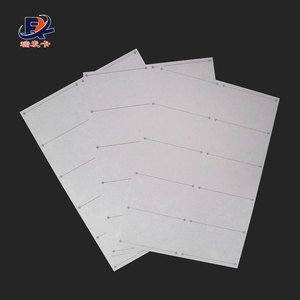 TK4100 Trắng Pvc Inlay A4 2*5 A3 3*8/5*5 Bố Trí Rfid Thẻ Prelam tấm - Product Image 6