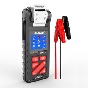Testeur de batterie Konnwei KW720, outil de diagnostic automobile pour batterie de <span class=keywords><strong>voiture</strong></span> 6V 12V 24V, véhicules <span class=keywords><strong>essence</strong></span>, <span class=keywords><strong>diesel</strong></span>, hybrides et électriques - Product Image 1