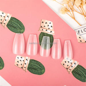 <span class=keywords><strong>Faux</strong></span> ongles Art pour femmes et filles 6 couleurs presse sur ongles moyen cercueil/carré <span class=keywords><strong>faux</strong></span> ongles 15 tailles - Product Image 5