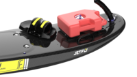 Planche de surf motorisée à essence JF ADV Adventure Jetboard 60 km/h en fibre de carbone, réservoir de carburant de 9,2 L, jet surf à essence pour les excursions côtières